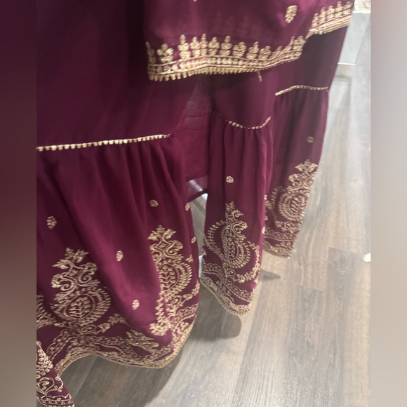 3pc Sharara Set - Picture 3 of 7